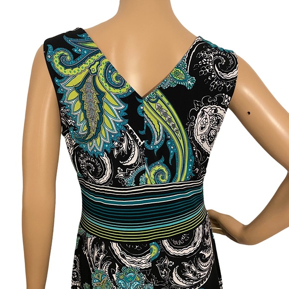 RABBIT RABBIT RABBIT DESIGNS PAISLEY DRESS  SZ 8 - Picture 10 of 16